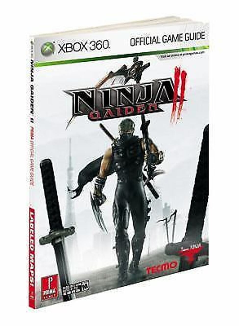 Ninja Gaiden II Prima Official Game Guide Xbox 360 Tecmo Strategy Book